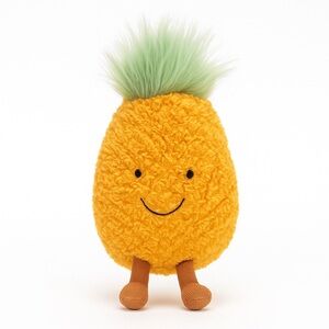 JELLYCAT Amuseable Pineapple Plush Medium 10” RETIRED Cute Legs NEW no tags